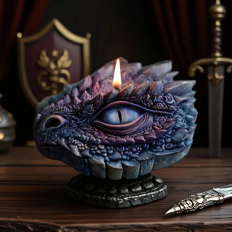 dragon eye scented candle silicone molds diy halloween decorative handmade plaster mold craft animal ornament epoxy resin mould
