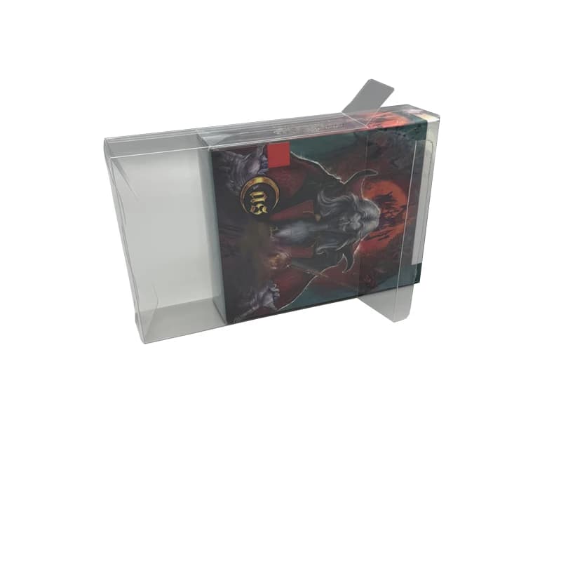 Scatola di protezione trasparente per PS4/NS per Castlevania Anniversary Collection Custodia per esposizione collezione in edizione limitata