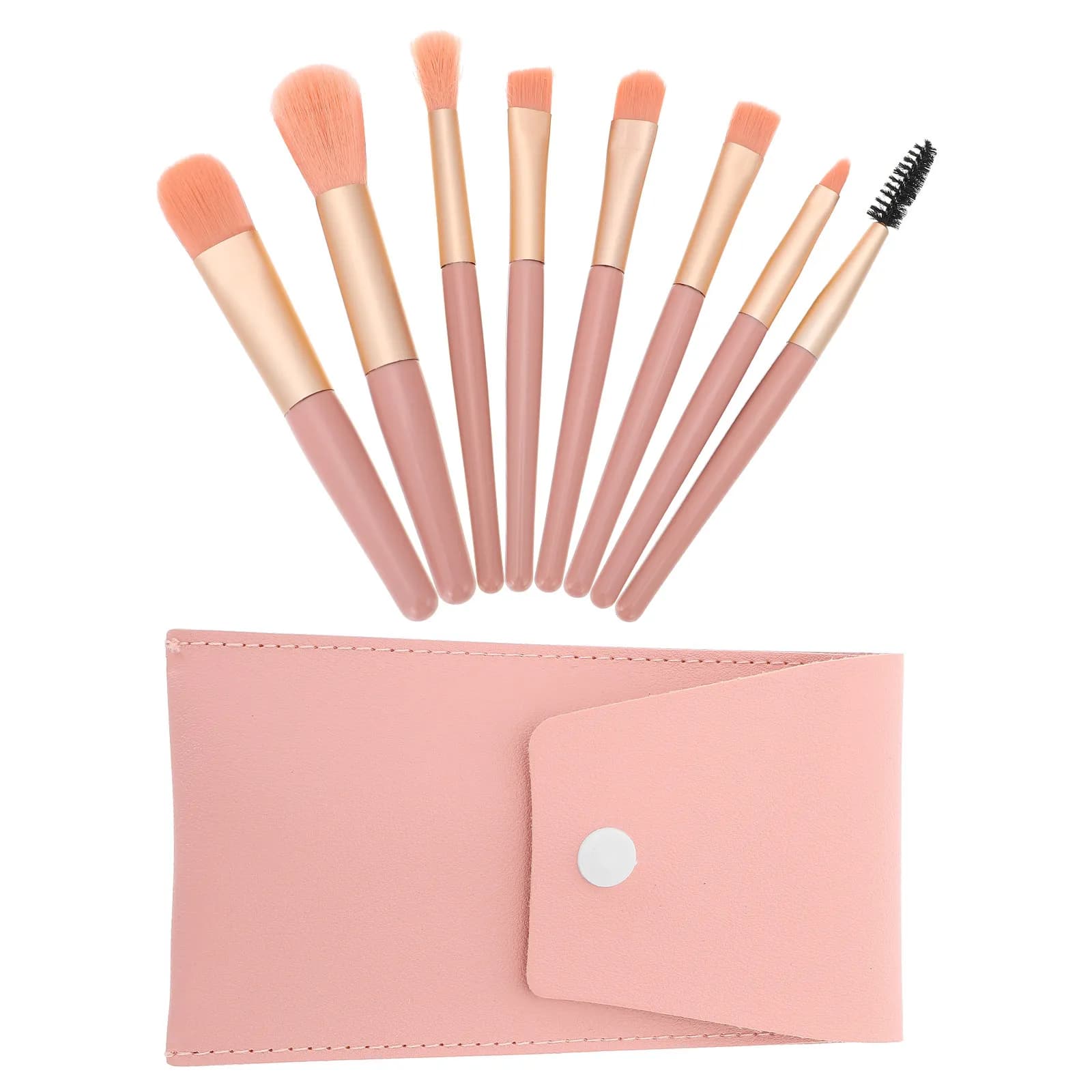 1 set di pennelli per il trucco, pennelli morbidi, portatili, professionali, per applicare ombretto, fard, polvere, prodotti di bellezza per donne