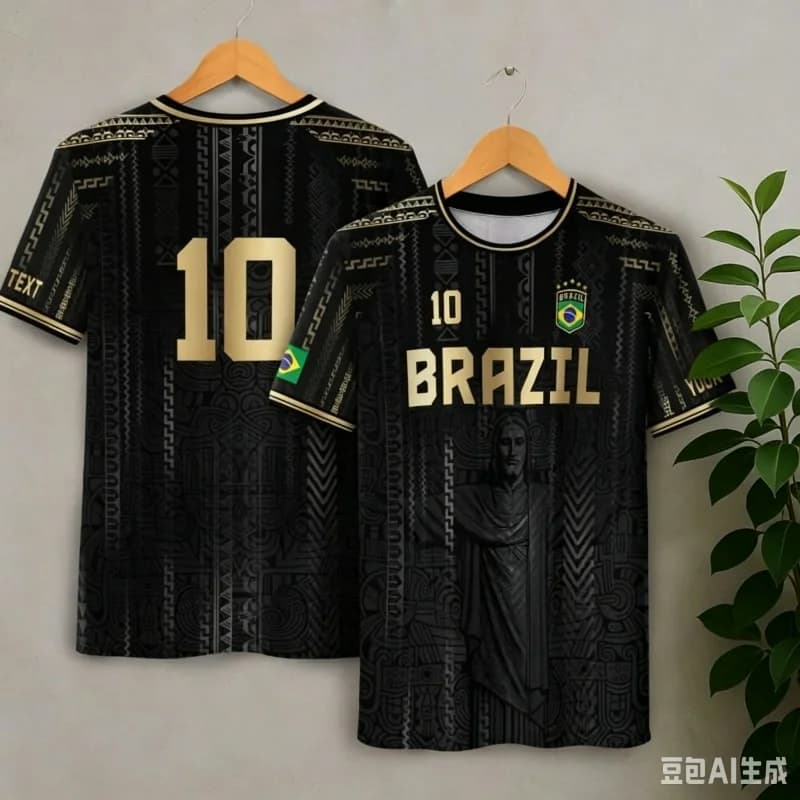 2026 New Brazil 10 Soccer Jersey Men Breathable Quick Dry Football Shirt Personalized Sportswear Fan Training Top