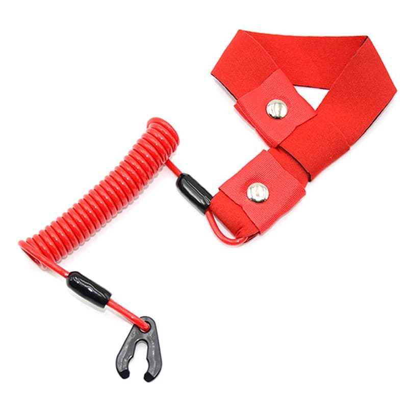Motore fuoribordo marino Barca Motore Kill Stop Interruttore Jet Ski 2-425hp Chiave Corda Cordino di sicurezza Tether FX140