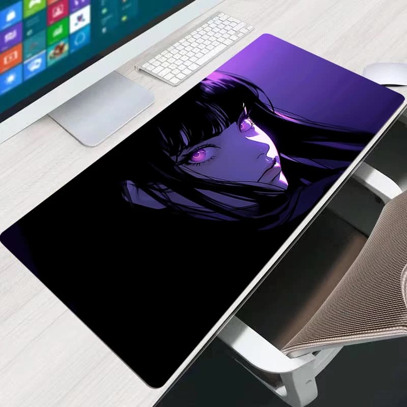 Mouse mat 90x40 cm Naruto Hyuuga Hinata Computer desk mat Computer mat Laptop mat Laptop mat Accessories Play mouse mat xxl