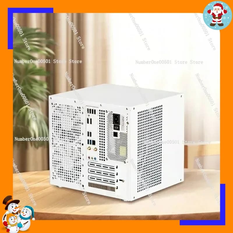 Alimentatore ATX, PCIe MATX a tutta altezza, storage AIO Qunhui, chassis NAS UNRAID Sagittarius a 8 bay con backplane