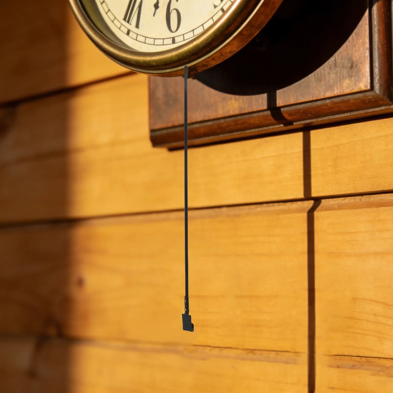 Set di 5 Aste di Sospensione per Pendolo Orologio, Supporto Metallico Stabile per Riparazione Orologi da Parete, Accessori per Ufficio e Casa