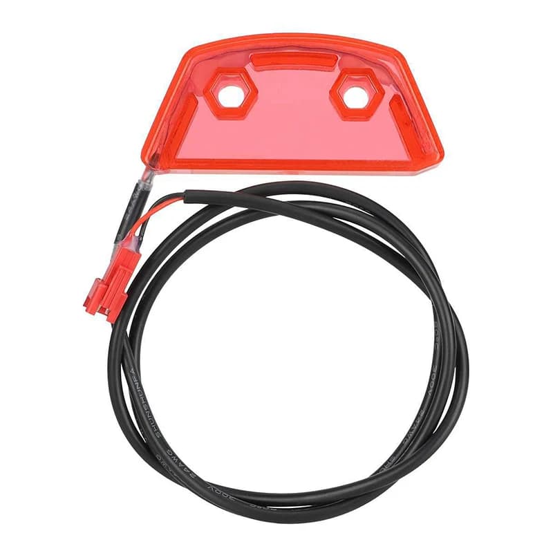 Luce di avvertimento posteriore per monopattino elettrico Kukirin G2 Max, gruppo fanale posteriore, ricambi e accessori di ricambio
