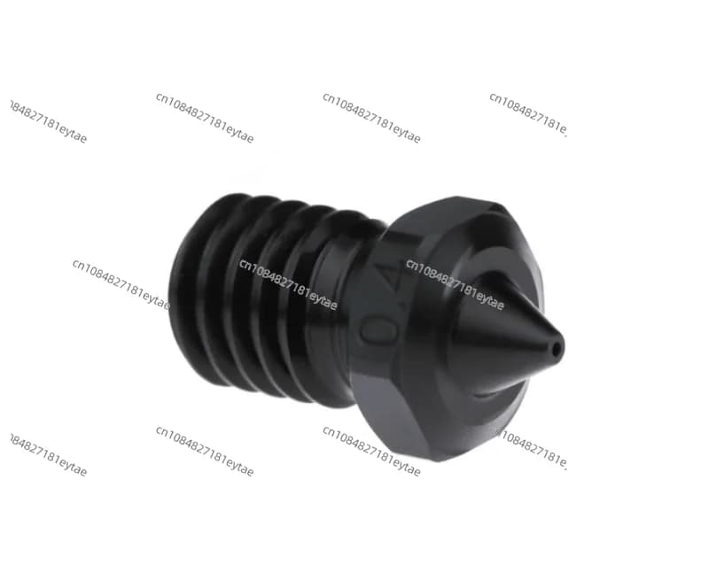 Accessori per stampante 3D Ugello CHT in acciaio temprato E3D V6 Ugello a tre fori ad alta temperatura e resistente all'usura