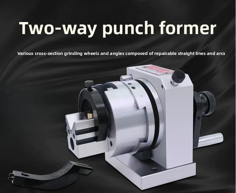 Three-jaw punch shaper High precision single two-way three-four-jaw chuck er32 collet needle grinding machine punch