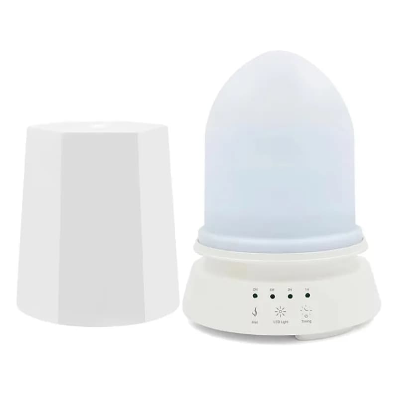 Diffusore di Fragranze Personalizzato per Elettrodomestici, Umidificatore e Purificatore d'Aria Ultrasonico da 300ml con Effetto Legno