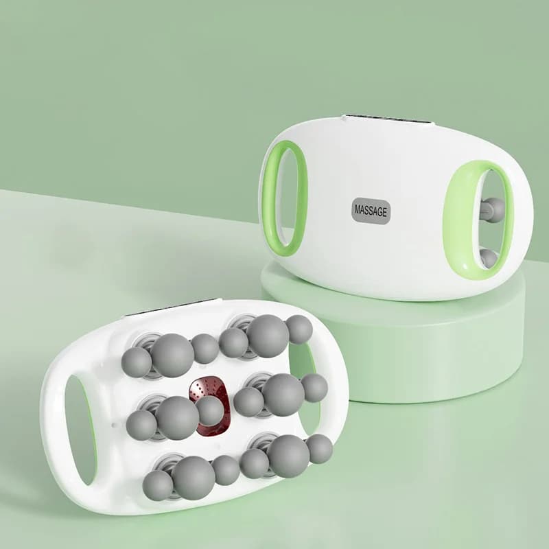 Multiple headband battery with full body recharge, strong vibration, six twelve heads, ten oz head, massager for relaxation