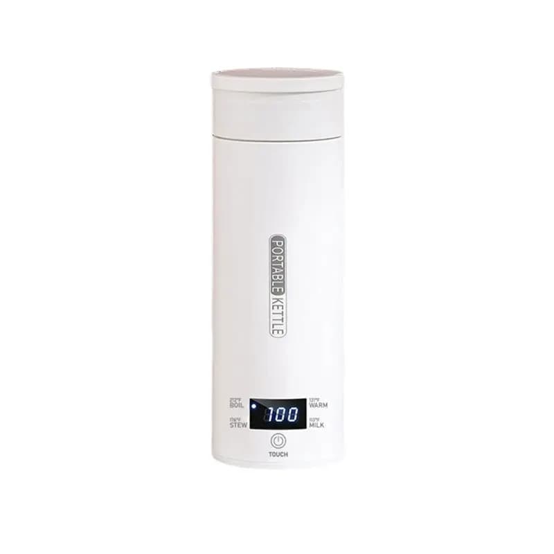 A21F-4 Temperature Electric Heating Kettle Leakproof Portable Fast Water Boiling Bottle 220V Hot Water Cup Sealed EU Plug