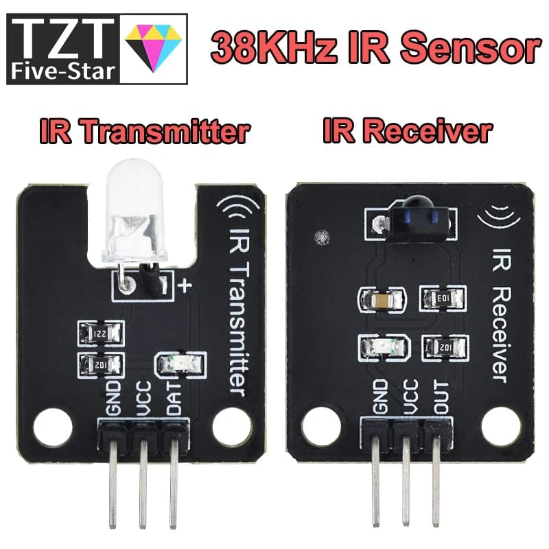 GREATZT 1/3Set Modulo Trasmettitore A Infrarossi IR Modulo Sensore Ricevitore A Infrarossi Digitale Ir 38khz Con Telecomando Per Arduino