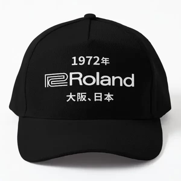 Roland 1972 Osaka Giappone Berretto da baseball Cappello Tinta unita Cofano Estate Donna Snapback Nero Hip Hop Uomo Ragazzi Primavera Pesce casual