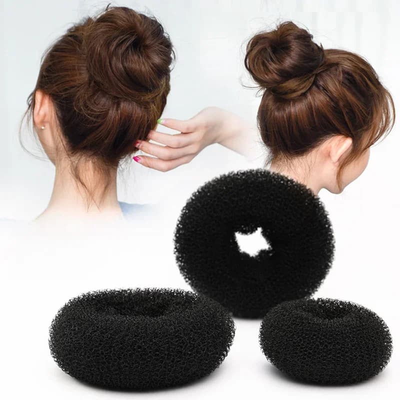 3 dimensioni Magic Hair Bun Maker Ciambella Schiuma Spugna Facile Anello grande Strumenti per lo styling dei capelli Prodotti Acconciatura Accessori per capelli per donne e ragazze