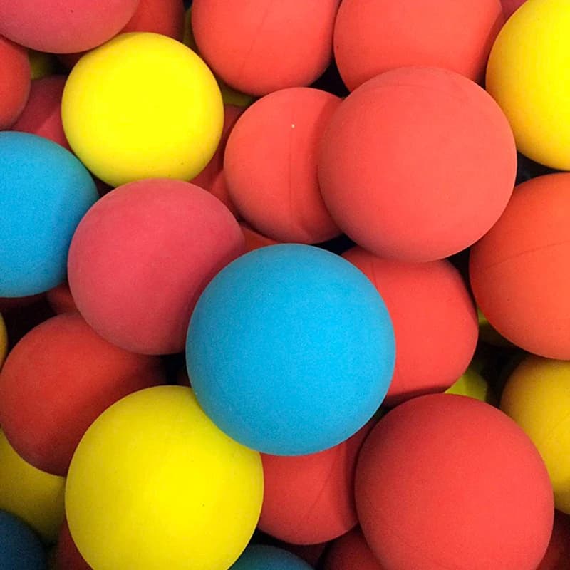 [TG835]5.5cm Racquetball Squash Low Speed Rubber Hollow Ball Training Competition Ball