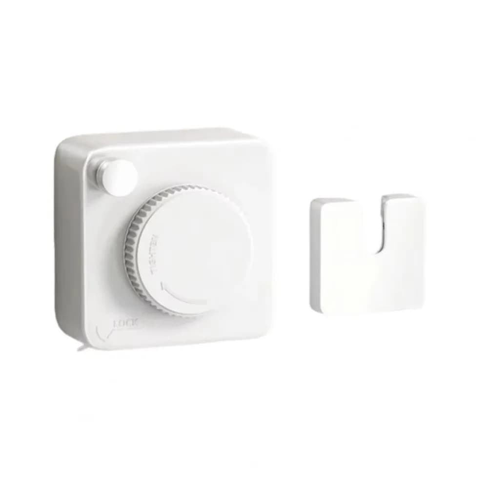 4.8m Retractable Clothesline Invisible Wall Mounted Retracting Clothes Drying Line Non-Sagging Clothes Hanger Line