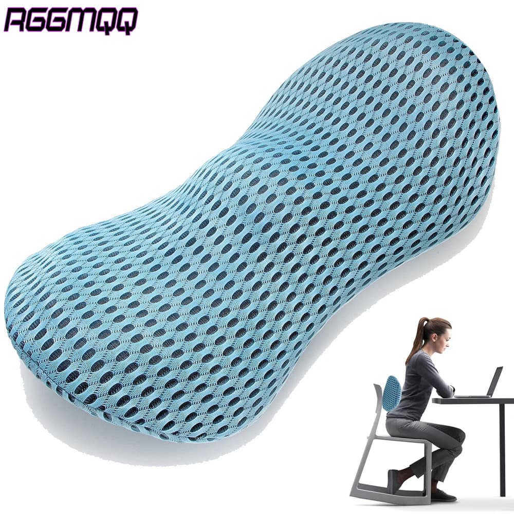 Cuscino di supporto lombare Comfort - Cuscino per la schiena in memory foam - Sollievo dal mal di schiena - Cuscino lombare ergonomico per sedia da ufficio, letto