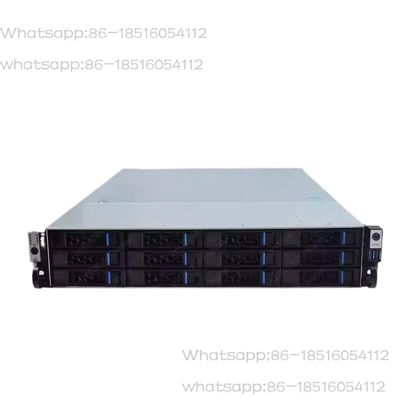 Server di archiviazione 2U a 12 bit, piattaforma supermicro X10 a doppio canale, cloud privato, NAS distribuito a livello aziendale