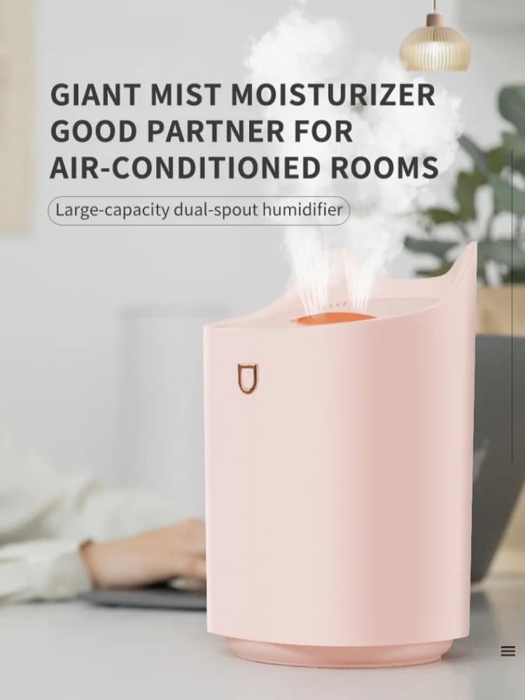 2-3L Grande Capacità Doppio Ugello Atomizzatore Pet Usb Aromaficatore Aromaterapia Home Office Camera Da Letto Umidificatore Spray Atomizzatore