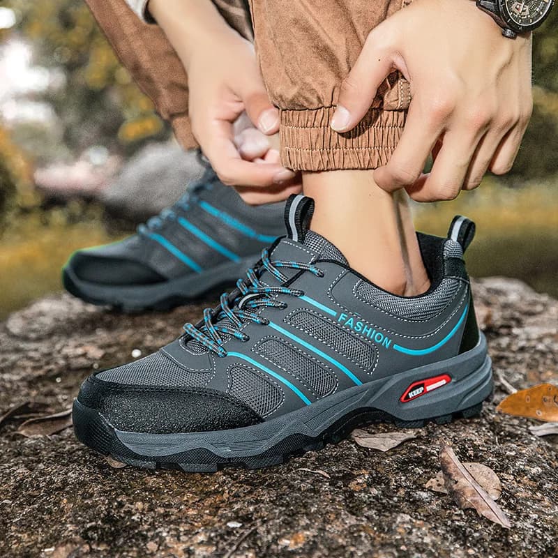 Scarpe da trekking da uomo Scarpe da trekking in rete traspiranti e resistenti all'usura Scarpe da ciclismo per esterni Scarpe sportive per esterni per tutti i terreni