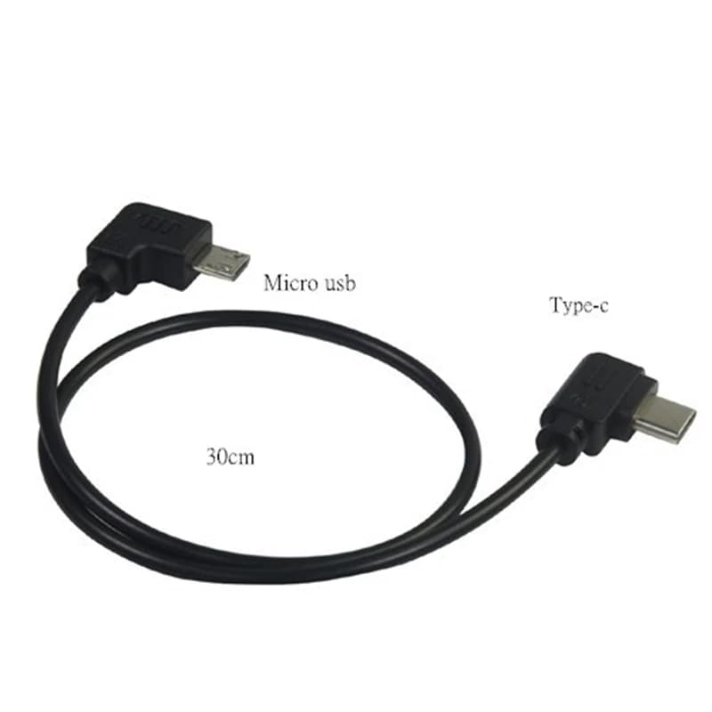 Cavo di controllo multicamera remoto da USB-C a Micro USB per fotocamera DJI Ronin-SC Ronin SC e Canon M50 TypeC