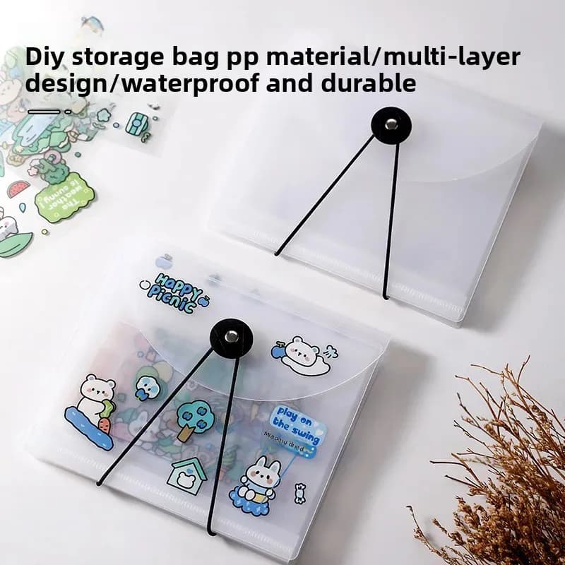 Organizzatore Multistrato in Plastica per Documenti, Ricevute, Monete e Carte, Formato A6, Grande Capacità