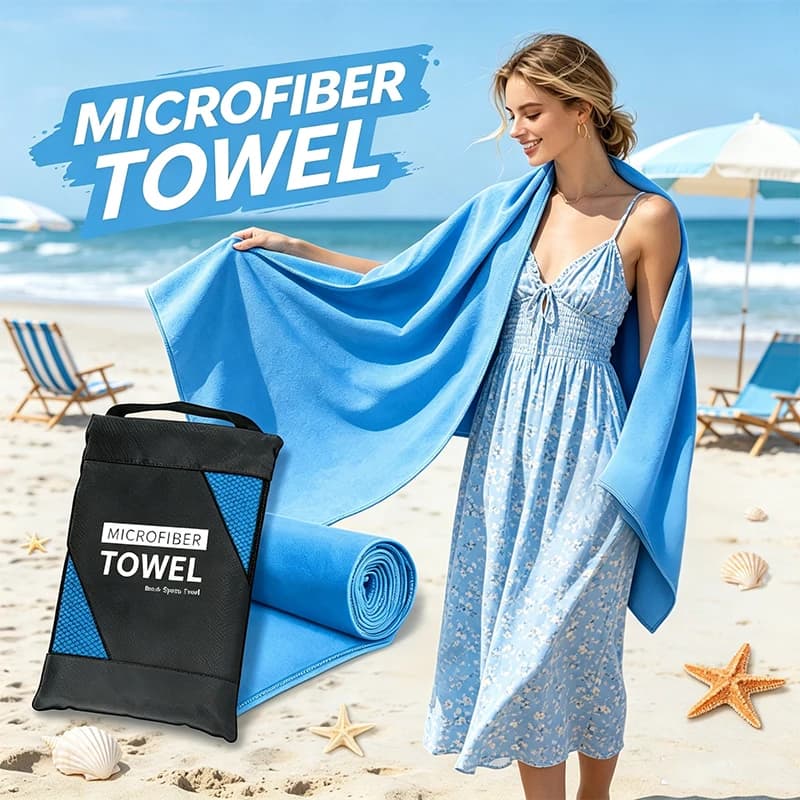 Beach towel Microfiber Quick Dry Sports Beach Towel Outdoor Thick Travel Fitness Gymnastics Jogging Swimming Yoga Sea Towel