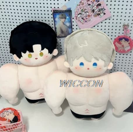 Love and Deep Space Sylus Muscle Body Cotton Doll 40cm Body Pillow Romance in Deep Space Merchandise Aster Zayne Plush Gift