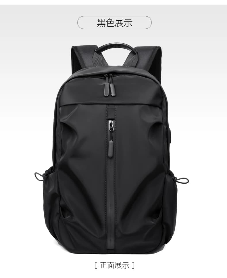 Zaino casual in stile coreano per studenti e viaggi d'affari, borsa a doppia tracolla multifunzionale alla moda