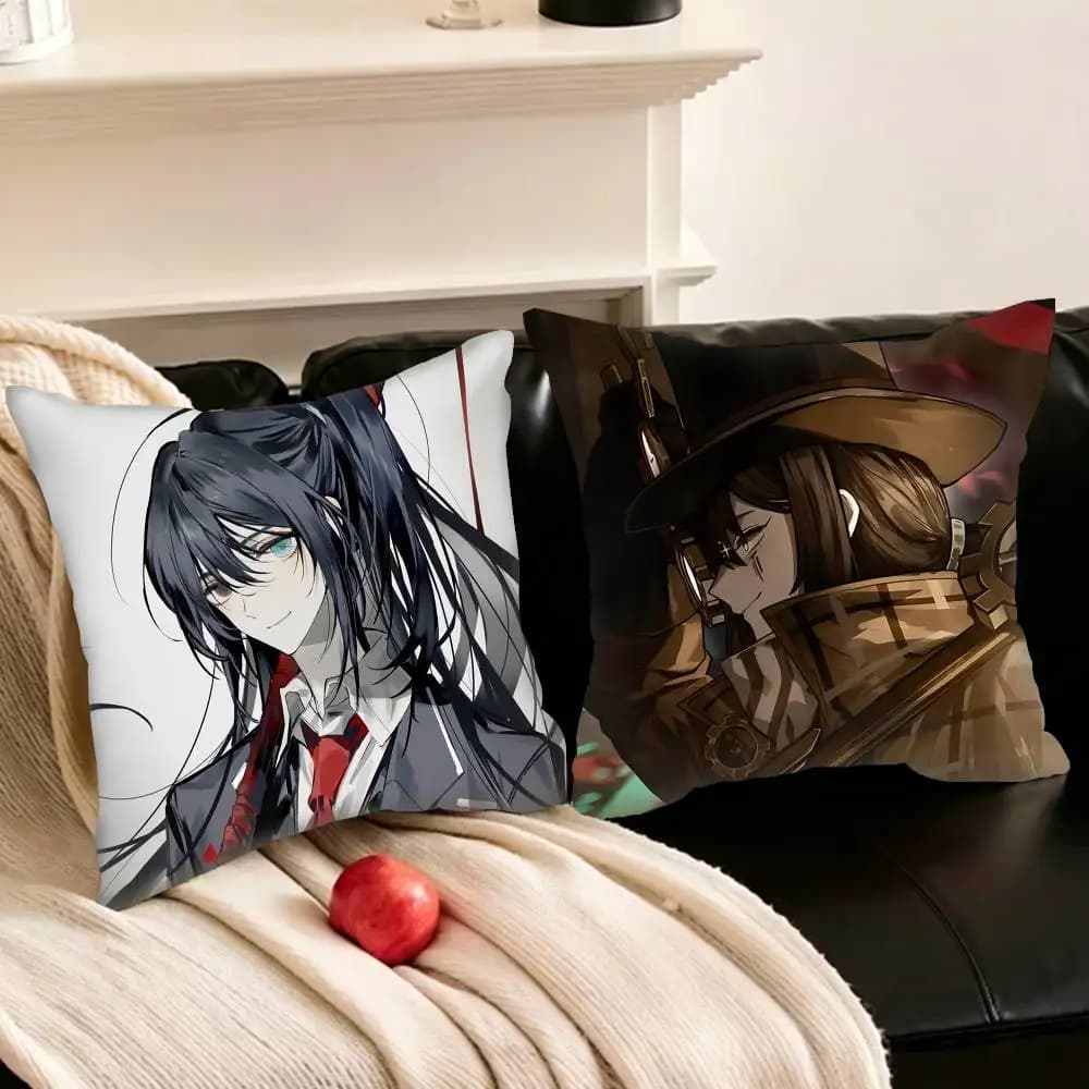 H-Hong Lu - Limbus C-Company Pillowcase living room sofa cushion cover bedroom room bed pillow cover home decoration