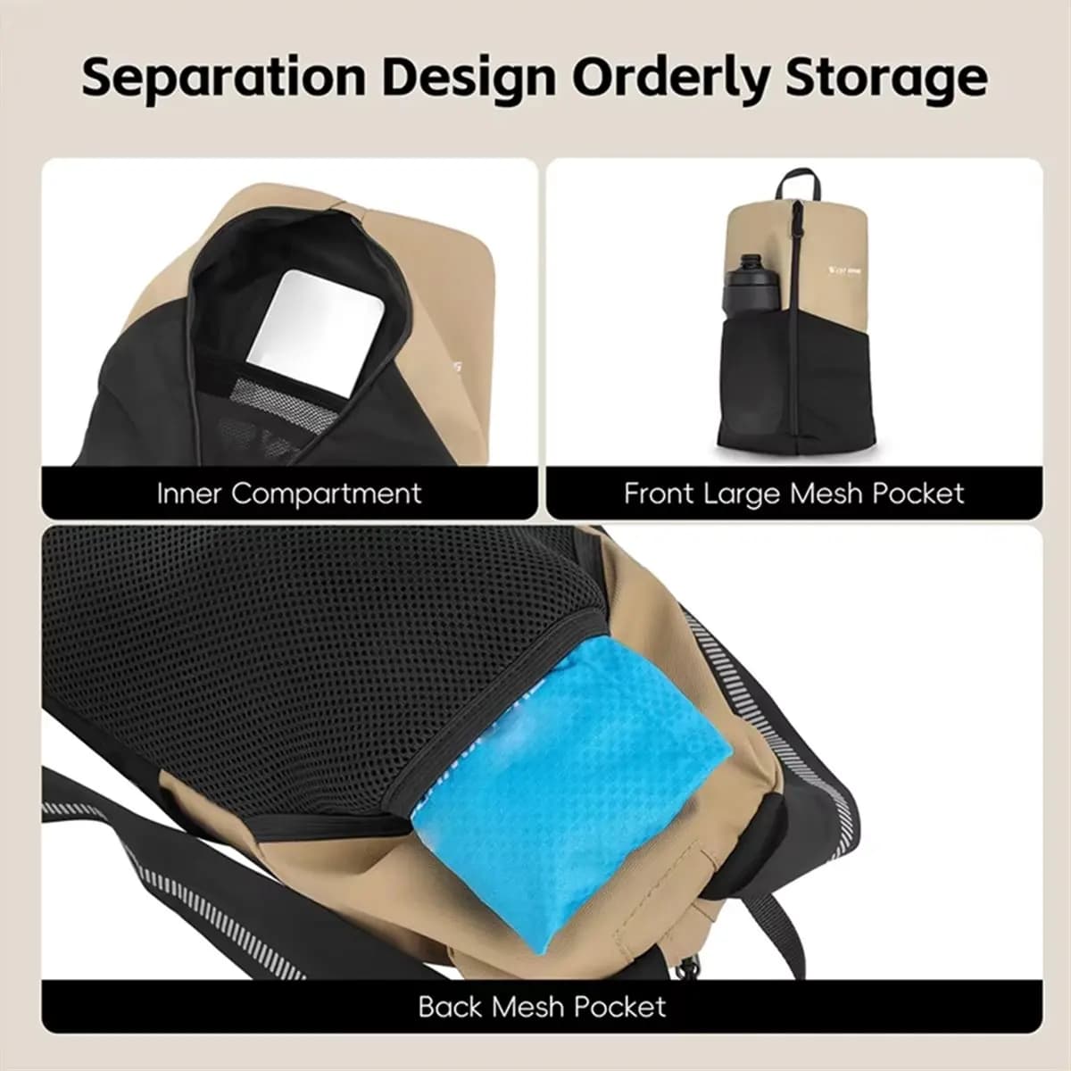 A61P Cycling Backpack Large Capacity Waterproof Portable Bicycle Carrying Free Bag Hiking Climbing Running Cycling Bag A