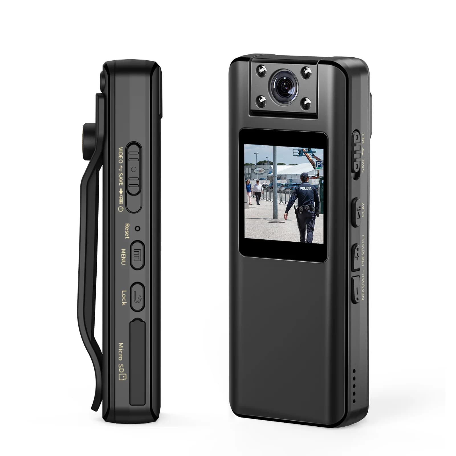 BOBLOV A22 Mini Body Digital Camera 1080P Sport DV HD Night Vision Screen Magnetic Small Camera Nanny Camera Police