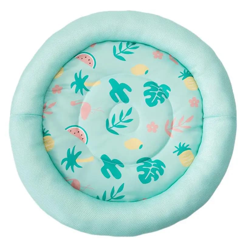 Tappetino per cani raffreddamento tappetino rotondo estivo cani coperta per gatti divano traspirante freddo letto per cani estate lavabile cani di piccola taglia media Pad per il ghiaccio