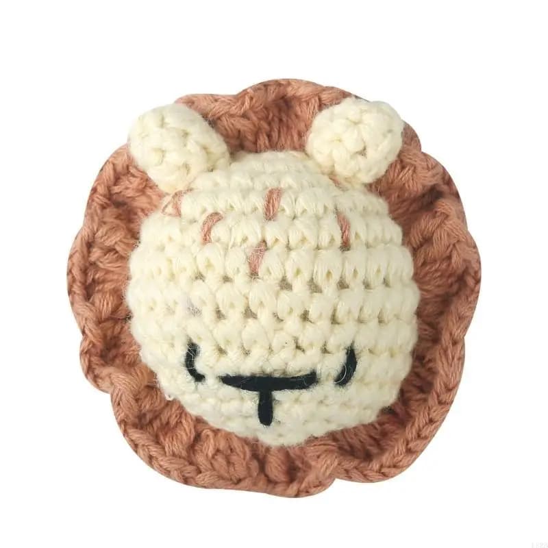 Catena per ciuccio Uncinetto Animale per dentizione Giocattolo fai da te Accessori per clip per massaggiagengive per L8RB