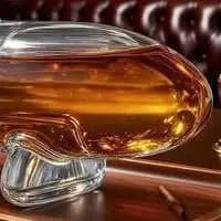 Decanter per whisky sottomarino Bottiglia di vetro per liquore di whisky per vino rosso Bottiglie per decanter per whisky a forma sottomarina per bar per feste a casa