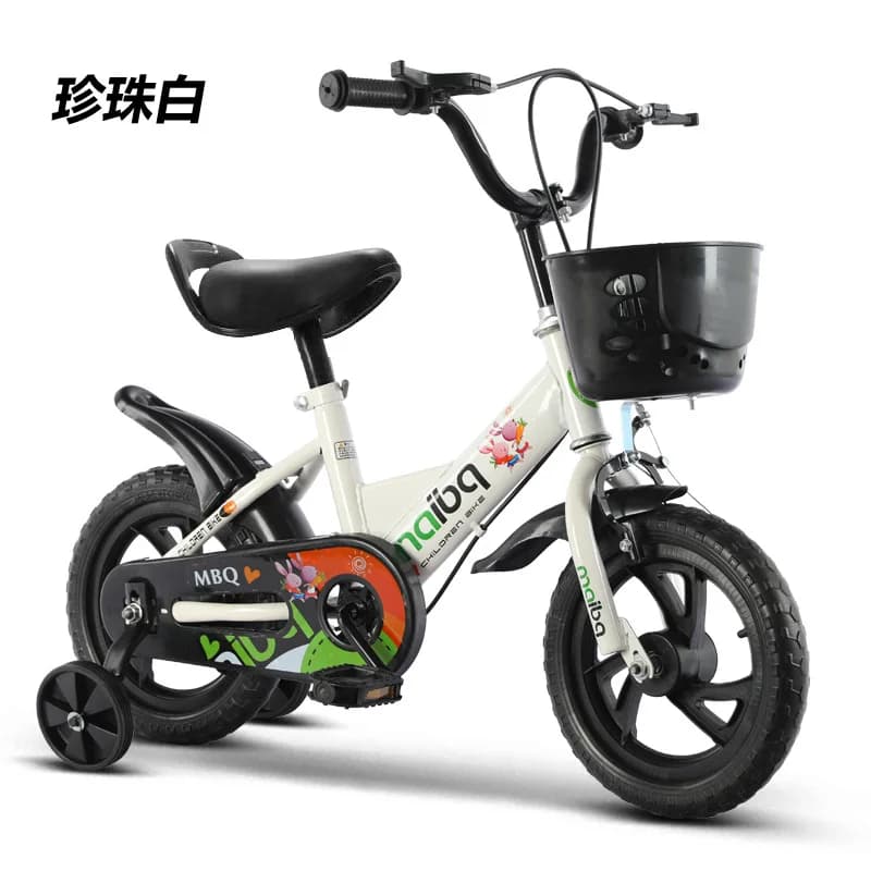 Bicicletta per bambini 12/14/16/18 pollici con ruote da allenamento