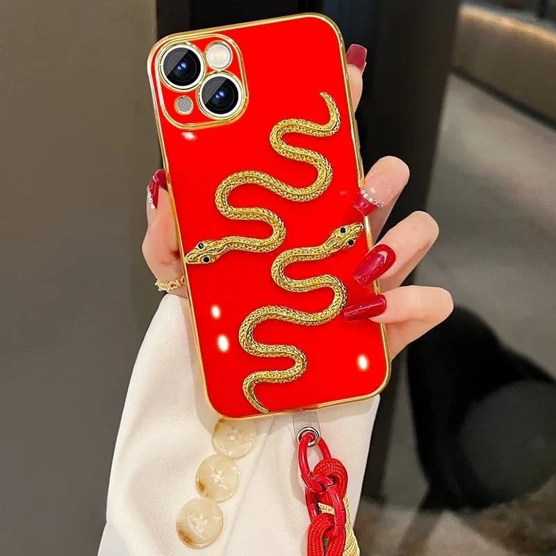 2pcs Snake Alloy DIY Charms Flatback Electroplated Gold Silver for Phone Case Bag Purse Crocs Hair Clips Craft Accessories