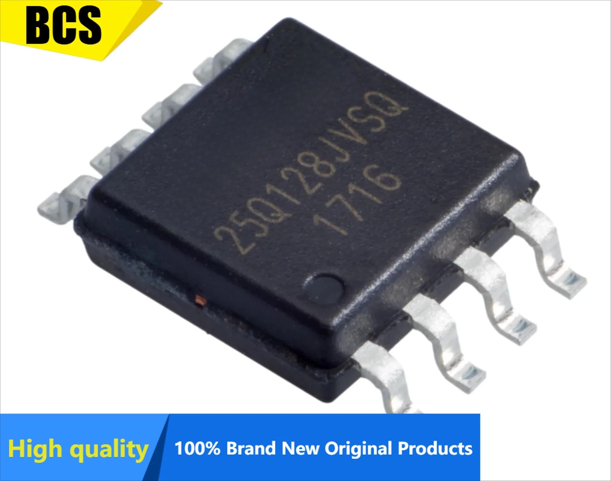 10/50 pezzi W25Q128JVSIQ 25Q128JVSIQ SOP-8 NOR FLASH 128Mbit originale in stock