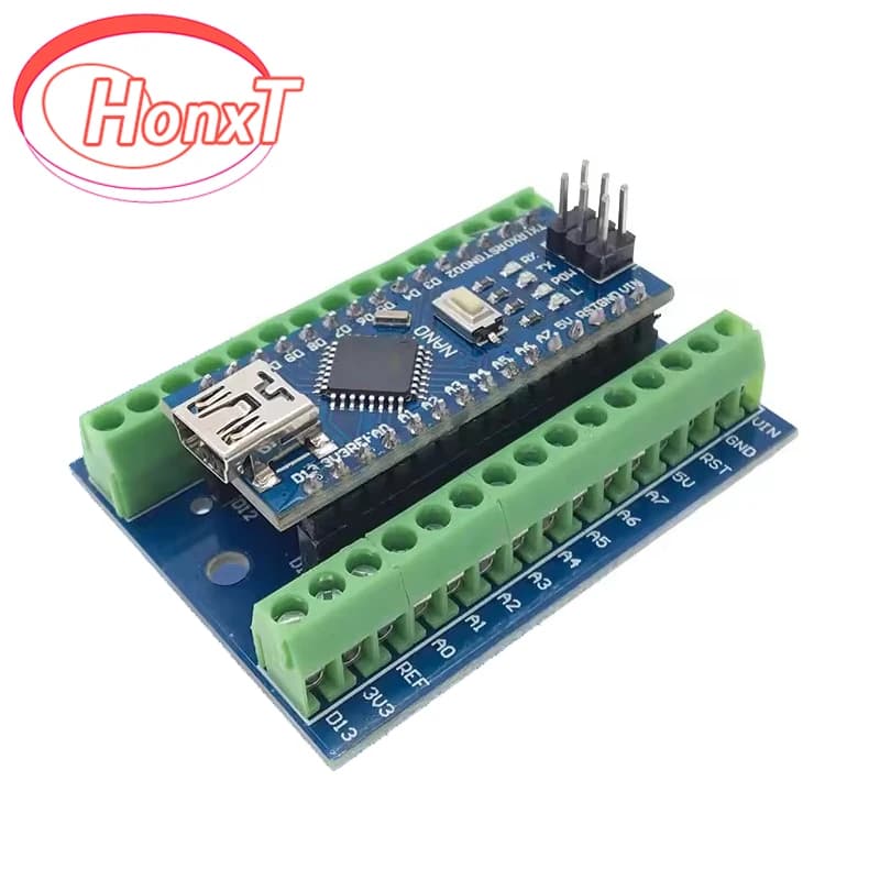 NANO V3.0 3.0 Expansion adapter terminal controller NANO IO Shield Extension plate for Arduino AVR ATMEGA328P