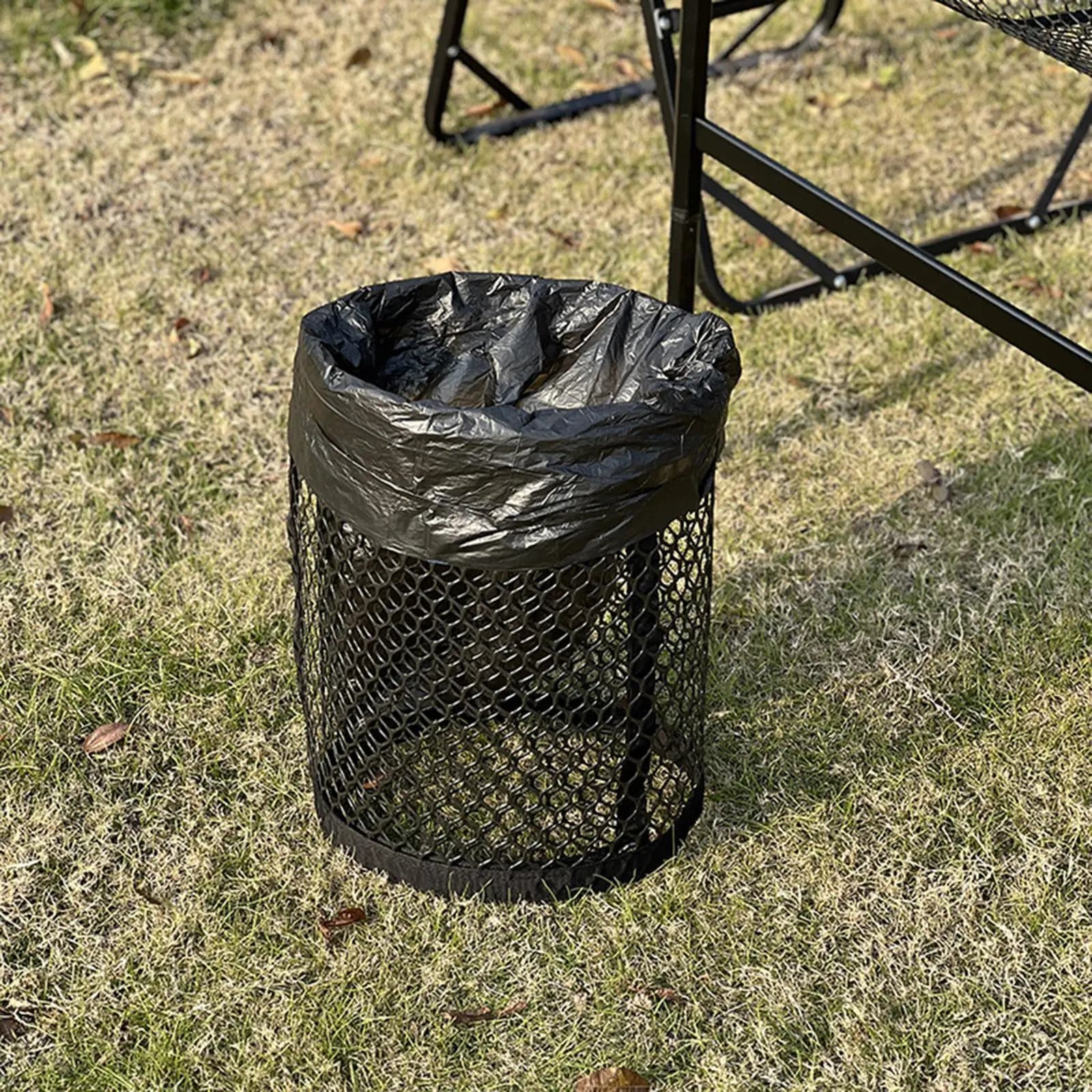 Pattumiera da esterno per portaoggetti da campeggio, per escursioni, camper, barche, barbecue