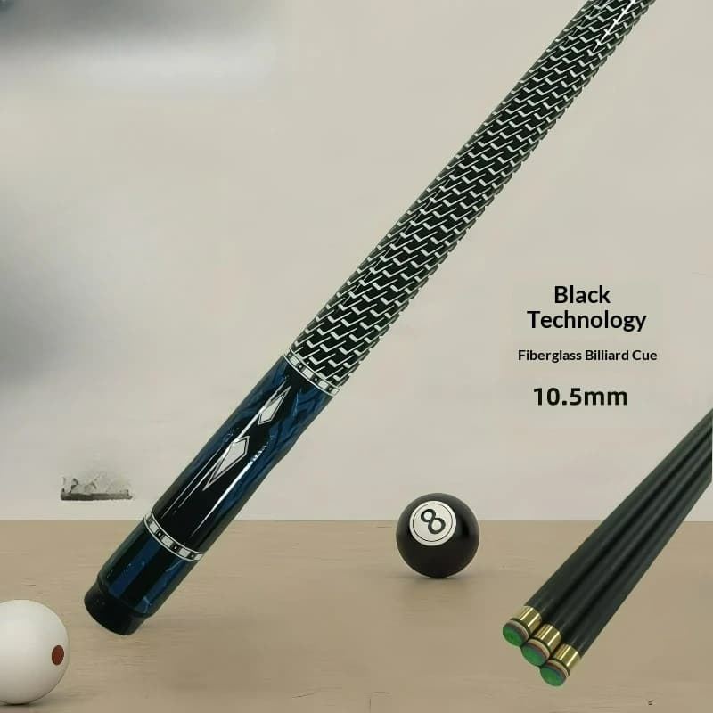 Stecca da biliardo per biliardo da biliardo in fibra di carbonio ad alta tecnologia, punta da 8 mm, accessori bilanciati leggeri e durevoli per principianti in stile cinese