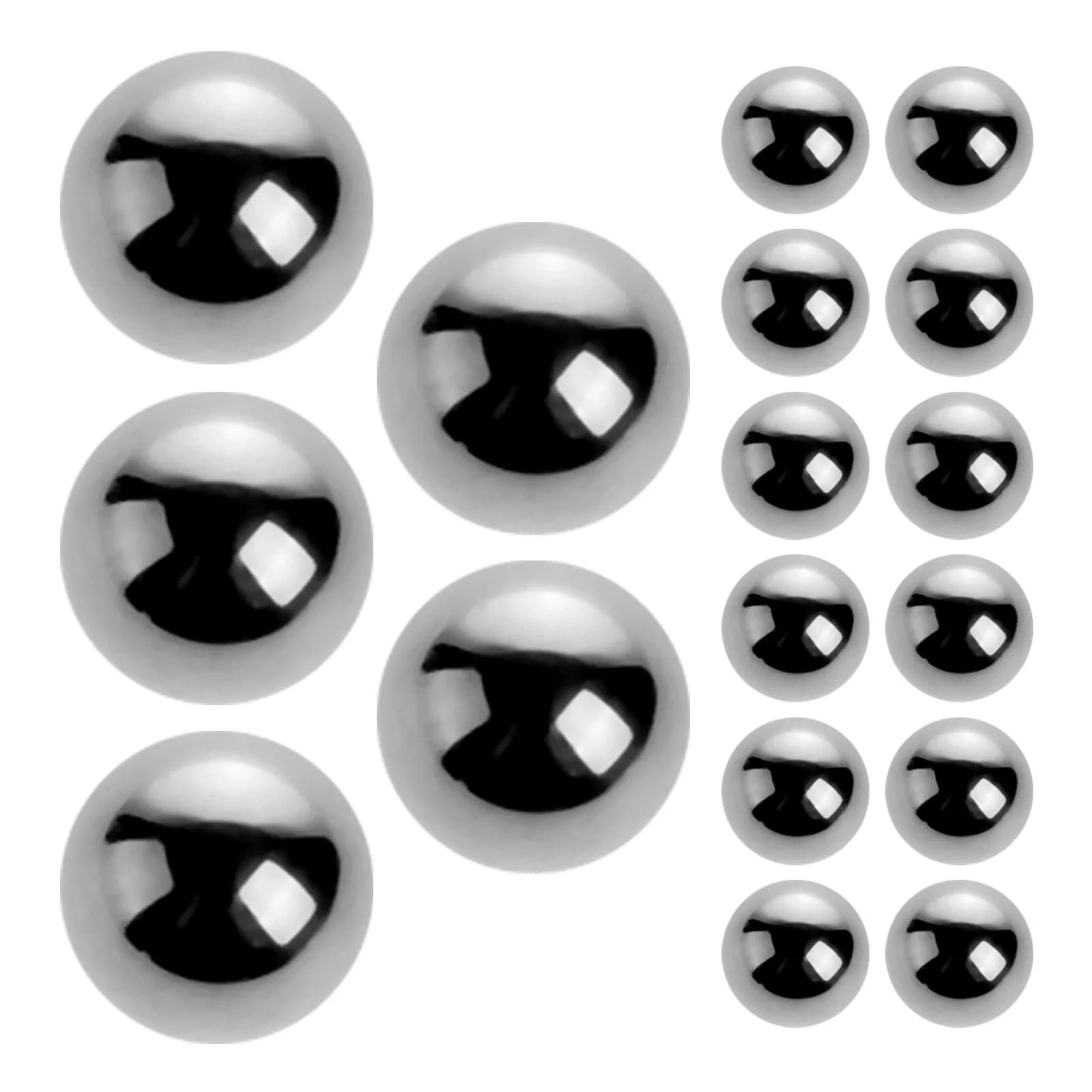 20 pcs durable stirring steel ball for more professional mixing paint and mixing balls for inks and handicrafts of pigment oils