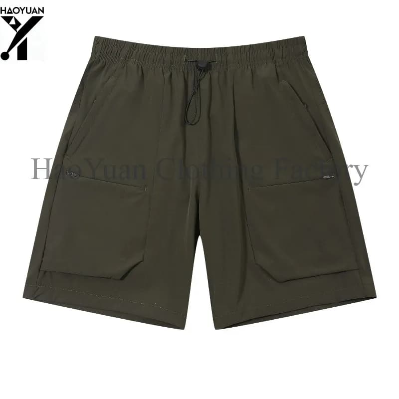Men's Sports Shorts Breathable Casual Multi Pocket Outdoor Marathon Fitness Suit Basketball Running Cycling Men's Training Pants