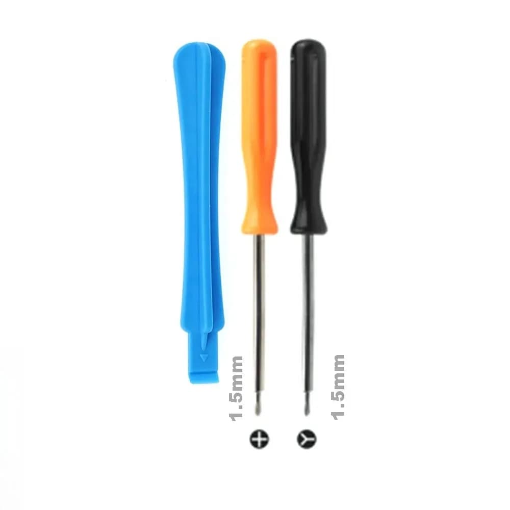 Kit di Attrezzi 3 in 1 con Cacciaviti a Croce da 1,5mm per Controller Joy-Con di NS Switch/Switch Lite/Switch OLED