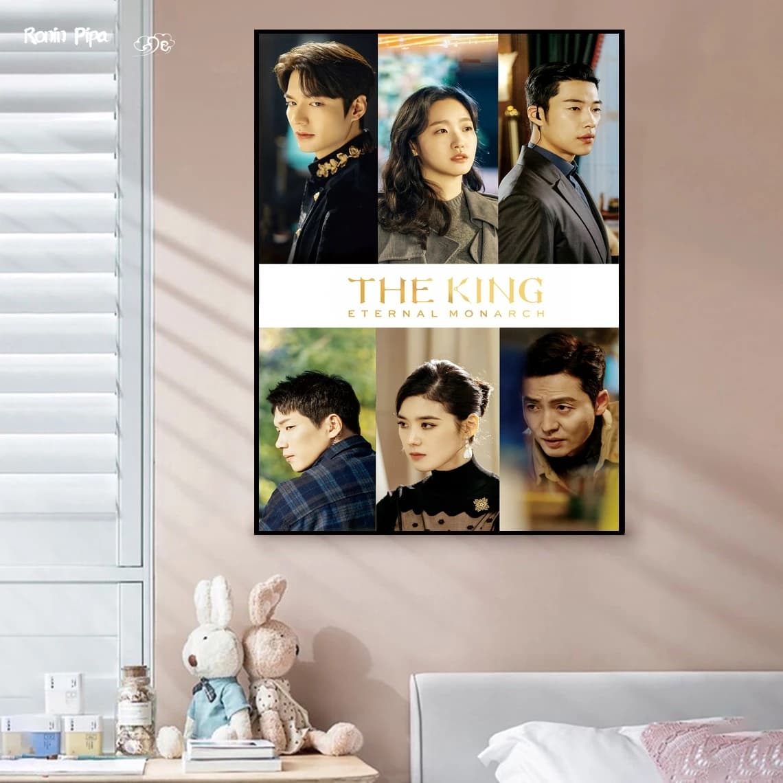 The King Eternal Monarch Classic Movie Poster Artistic Print on Canvas Painting Wall Images Living Room House Decorations (Unframed)