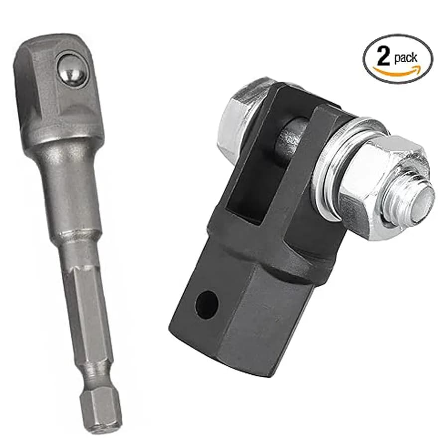 Scissors socket jack-type hydraulic jack 1/2 inch adapter steel ball extension impact wrench tool set