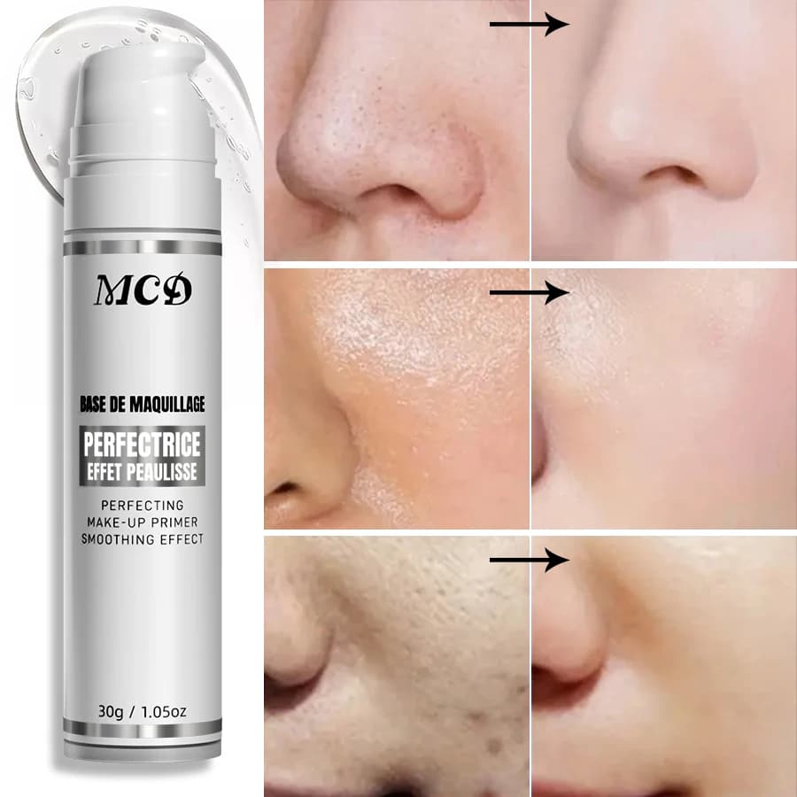 1PC gelatina trasparente primer idratante lozione pelle liscia base resa cromatica trucco coreano base crema fondotinta cosmetici
