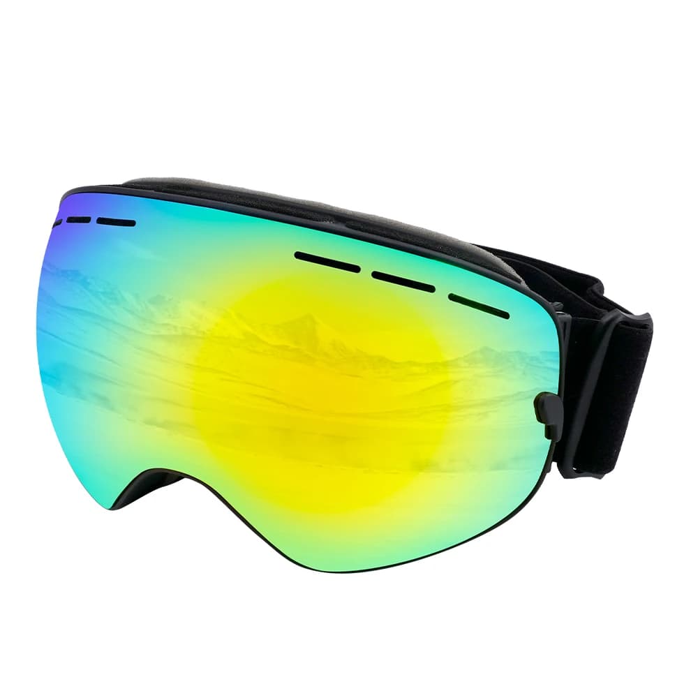 Occhiali da sci e snowboard professionali Occhiali da sci leggeri ad alte prestazioni con 6 fori di ventilazione Protezione UV400
