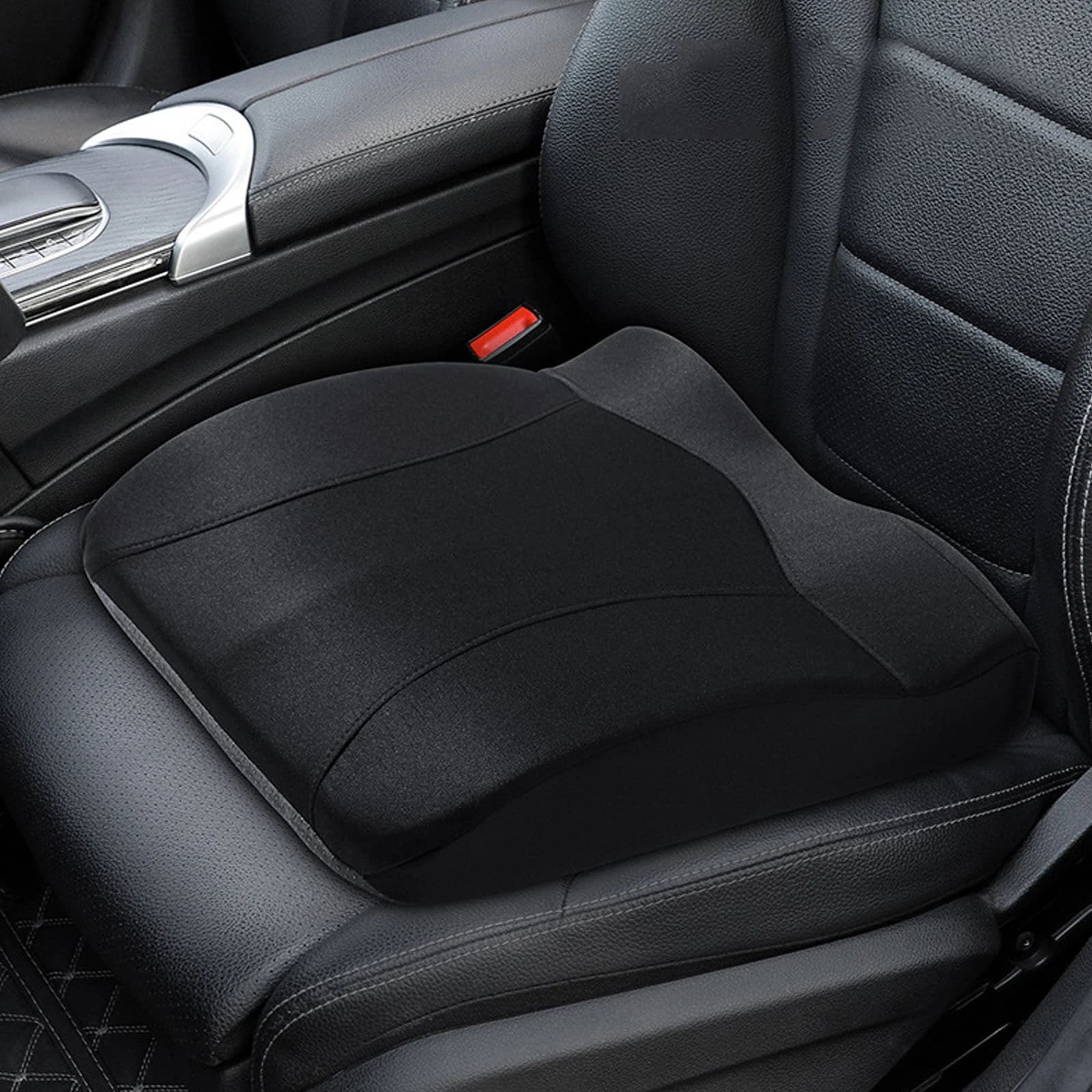 Cuscino del sedile auto Booster per il conducente dolore all'anca sollevato Memory Foam protezione del sedile di altezza lavabile copertura per le persone corte Pad stuoie