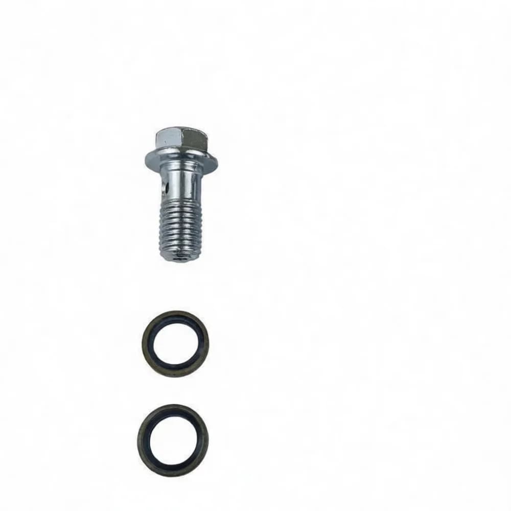 Titanium Color Brake Hose Banjo Bolt Electric Bike Motorcycle Hydraulic Caliper Pump Hollow Screw Connection Parts