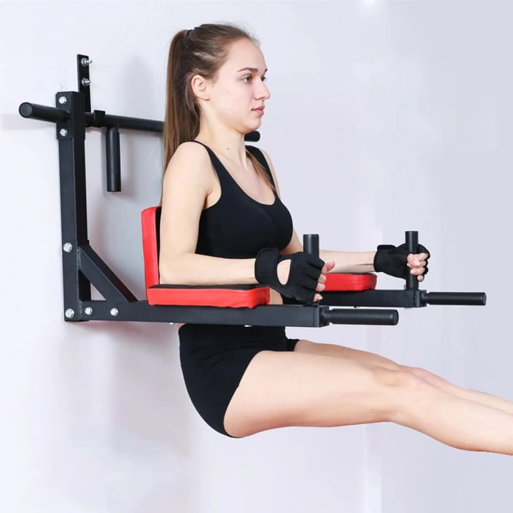 Single and double bar traction bar Fitness bar for metal interior Rack for interior tractions for wall for home